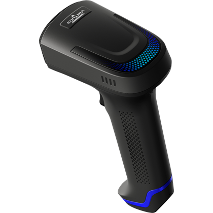 CCD 2D čtečka Virtuos HT-851A, USB, bez stojánku, černá