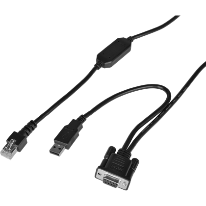 Kabel RS-232 pro čtečku Virtuos HT-851A, tmavý