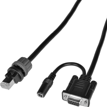 Kabel RS-232 pro čtečky Virtuos HT-857, HT-880DPM, černý