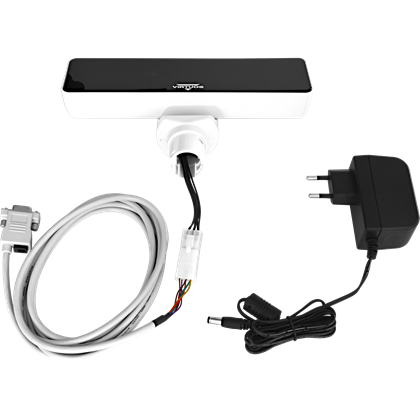 VFD zákaznický displej Virtuos FV-2030W 2x20 9mm, serial, bílý