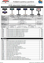 Ceník zákaznických displejů